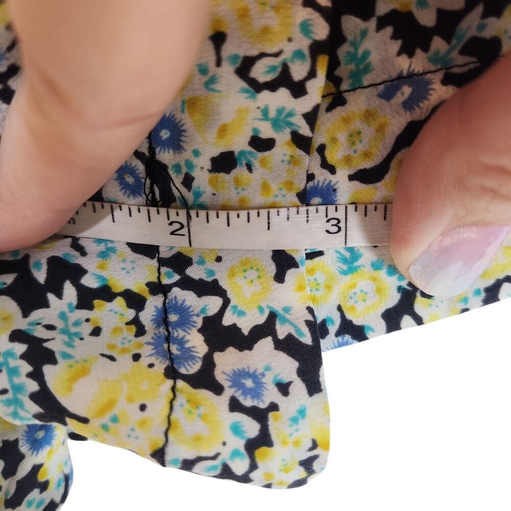 EQUIPMENT Shorts Womens XS Floral Lewis Silk Cottagecore Dainty Fairycore - Picture 10 of 13